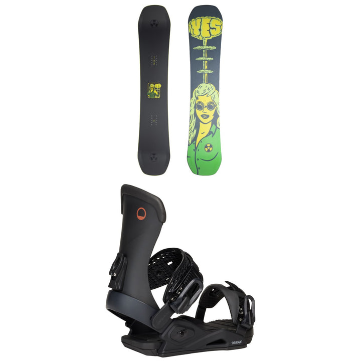 Yes. Shifter 3D Snowboard + Season Meld Snowboard Bindings 2026