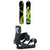 Dinosaurs Will Die Wizard Stick Snowboard + Ride Specter Snowboard Bindings