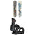 Dinosaurs Will Die Holce Snowboard + Season Meld Snowboard Bindings
