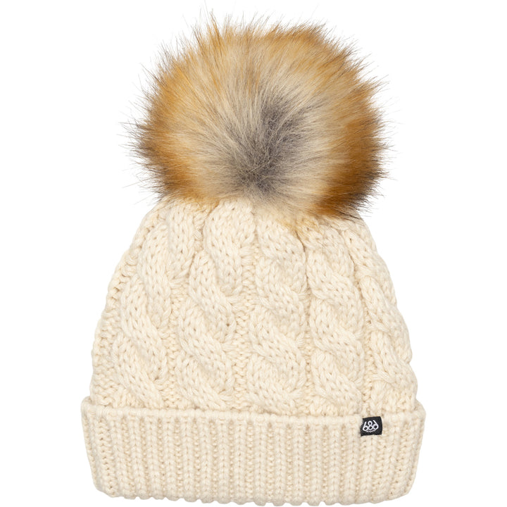 686 Knit Pom Beanie - Girls' Birch