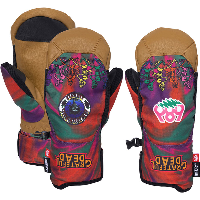 686 Revel Mittens - Women's Grateful Dead