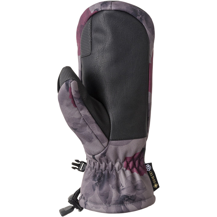 686 Linear GORE-TEX Mittens - Women's Charcoal X-Ray