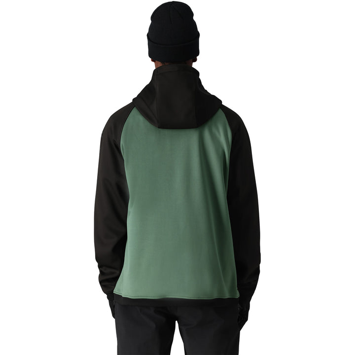 686 Bonded Fleece Hoodie - Men's Cypress Green Colorblock