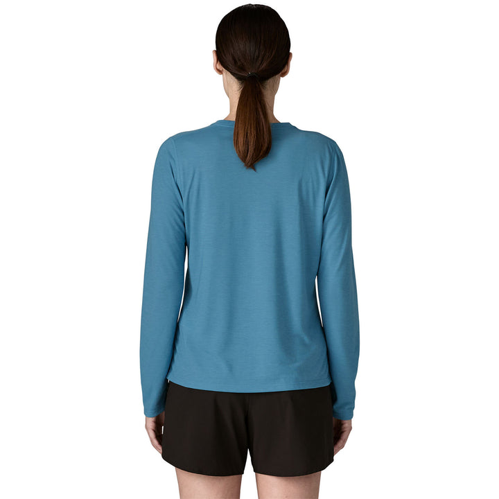 Patagonia Long-Sleeve Cap Cool Trail Shirt - Women's Shore Blue