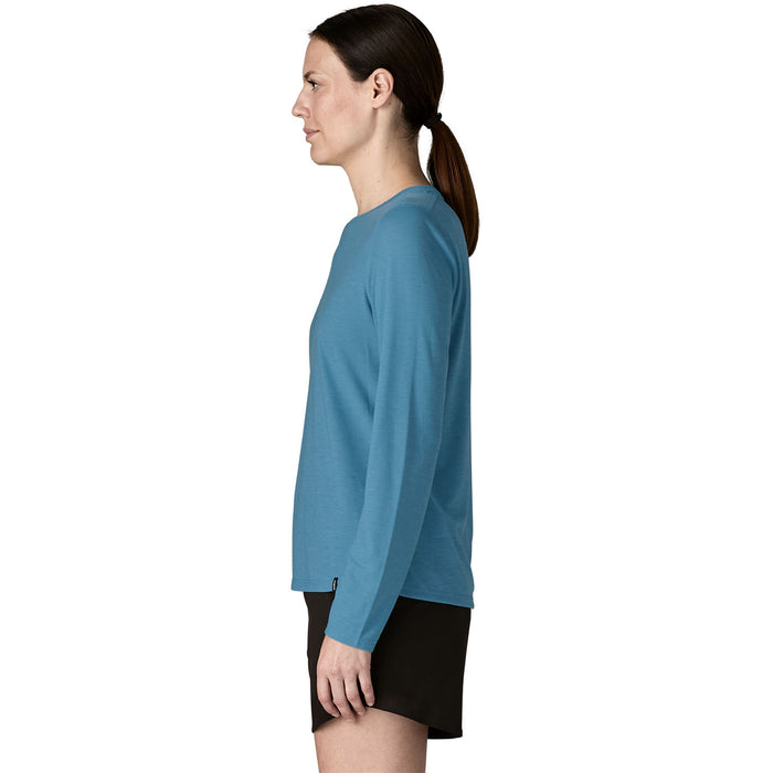 Patagonia Long-Sleeve Cap Cool Trail Shirt - Women's Shore Blue