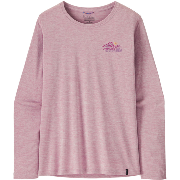 Patagonia Long-Sleeve Cap Cool-Trailcheck Shirt - Women's Quiet Violet