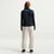 Nike United States Olympic Team Swift Element 1/4 Zip Top - Women's Obsidian/Reflective Silver