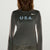 Nike Team USA One Long-Sleeve T-Shirt - Women's Summit White/Reflective Silver
