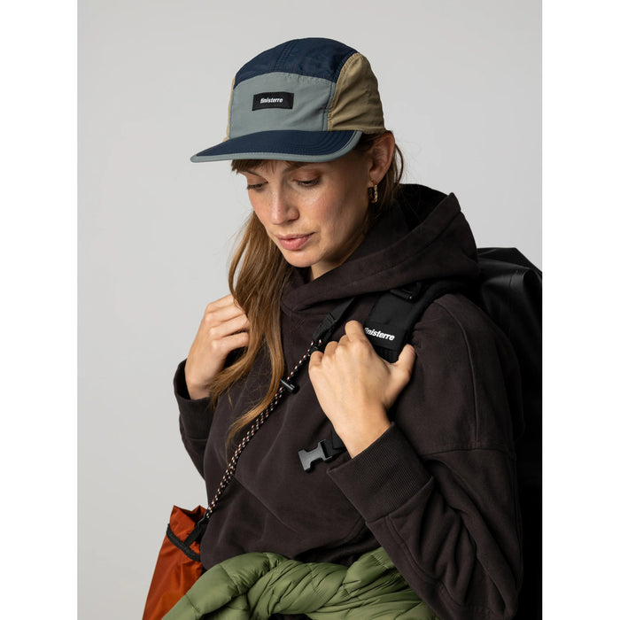 Finisterre Apex Soft-Peak 5-Panel Hat Navy/Thorn/Deep Sea