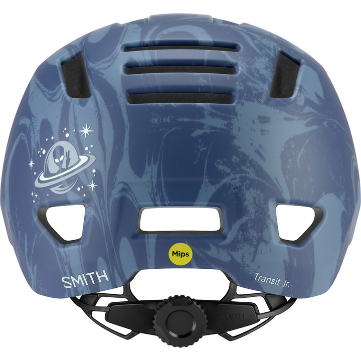 Smith Transit Jr. MIPS Bike Helmet - Kids' Matte Galactic Blue