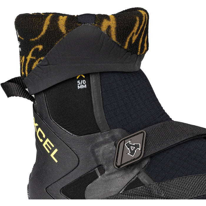XCEL 5mm Drylock Split Toe Wetsuit Boots Black