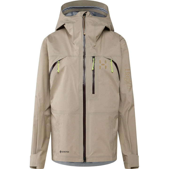Haglöfs Nallo Touring GORE-TEX Jacket - Women's Chalk Beige