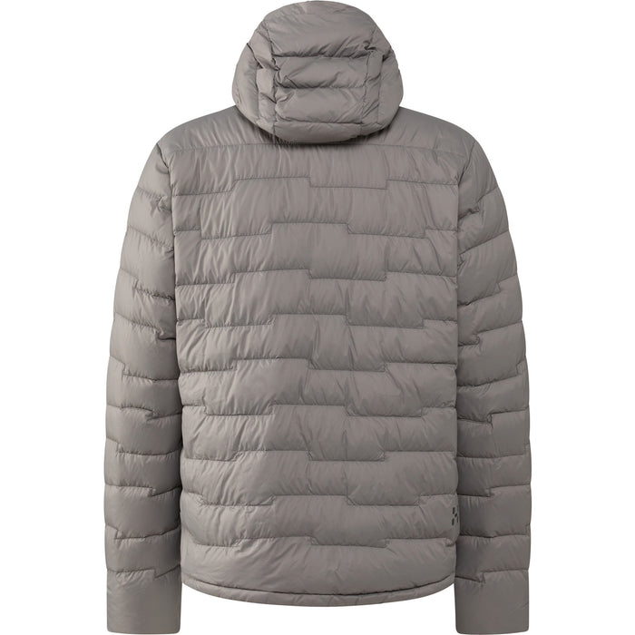 Haglöfs ROC Flash Down Hoodie - Men's Stone Brick