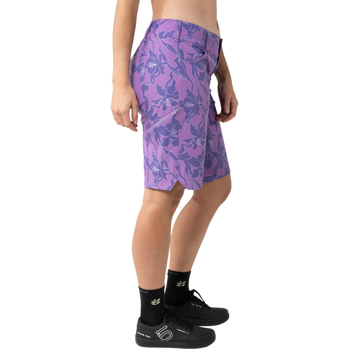 Wild Rye Freel Shorts - Women's Amethyst Aquila Bloom