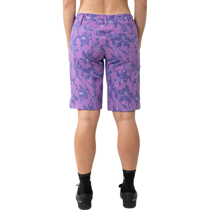 Wild Rye Freel Shorts - Women's Amethyst Aquila Bloom