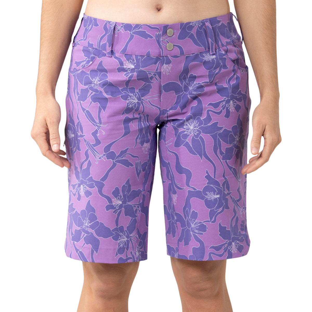 Wild Rye Freel Shorts - Women's Amethyst Aquila Bloom