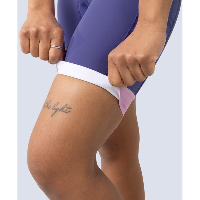 Wild Rye Alyssa Stash Chammy Liner Shorts - Women's Iris Blocked