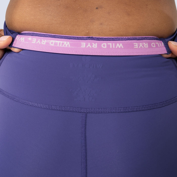 Wild Rye Alyssa Stash Chammy Liner Shorts - Women's Iris Blocked