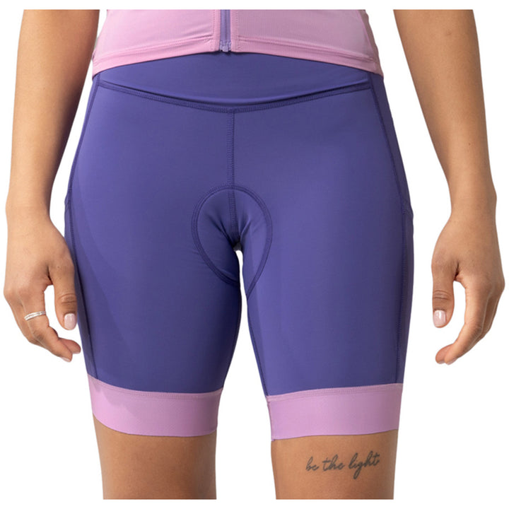 Wild Rye Alyssa Stash Chammy Liner Shorts - Women's Iris Blocked