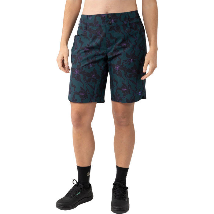 Wild Rye Riley Shorts - Women's Spruce Aquila Bloom