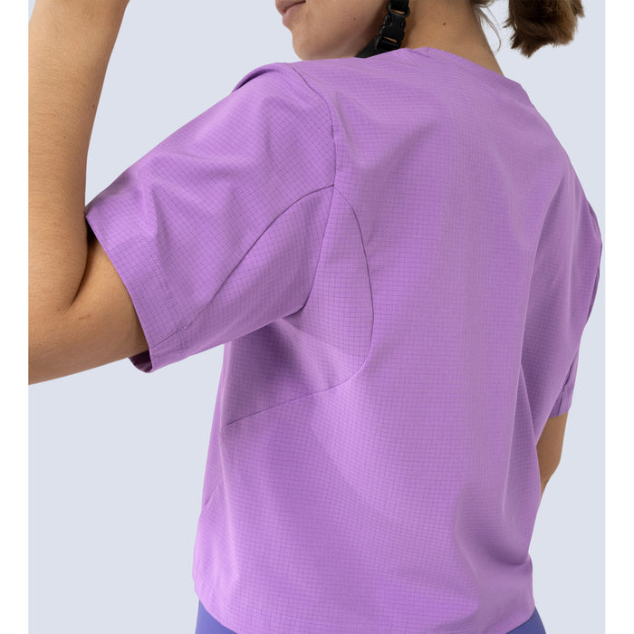 Wild Rye Easley Crop Tee - Women's Amethyst