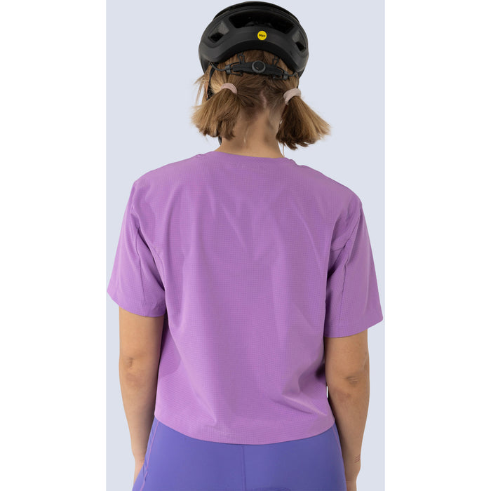Wild Rye Easley Crop Tee - Women's Amethyst