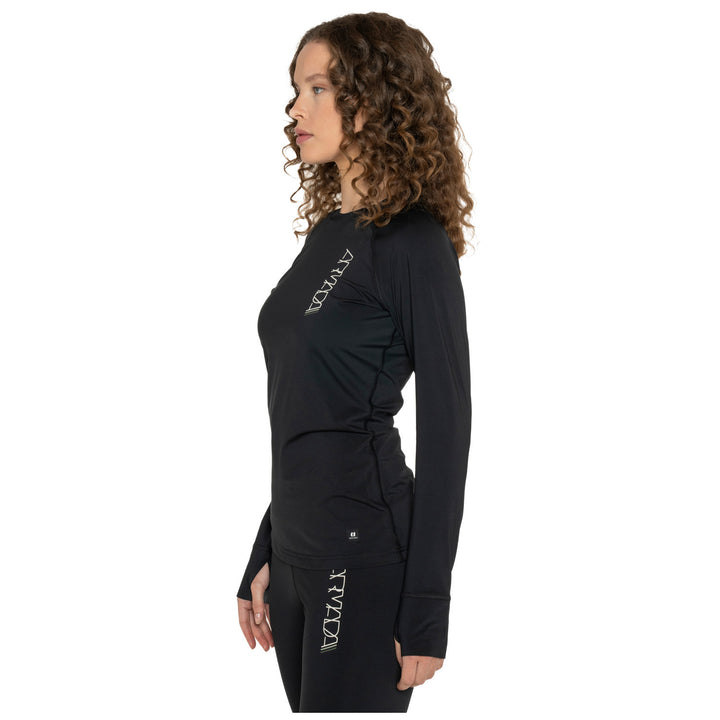 Armada Haven Baselayer Top - Women's Black/Macha