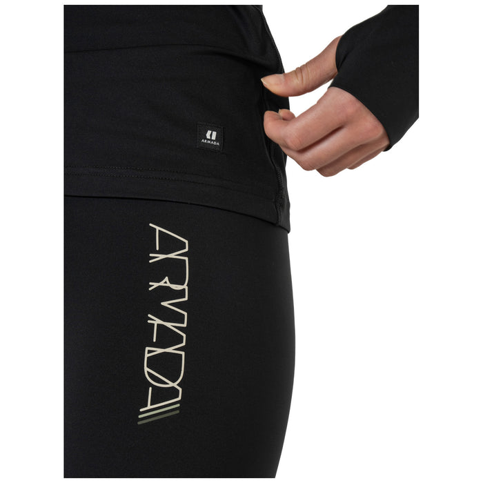 Armada Haven Baselayer Top - Women's Black/Macha