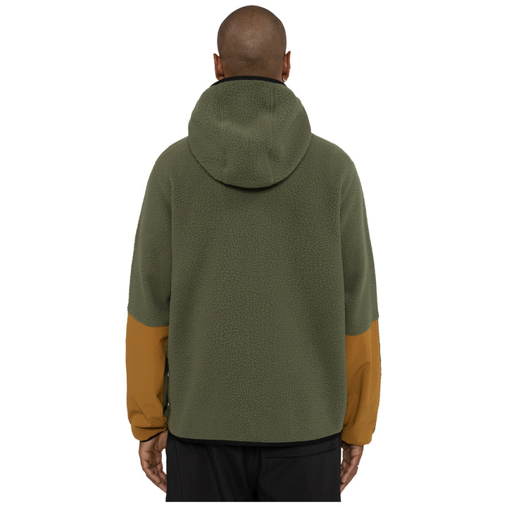 Armada Furtherance Fleece Jacket - Unisex Olive/Golden Brown