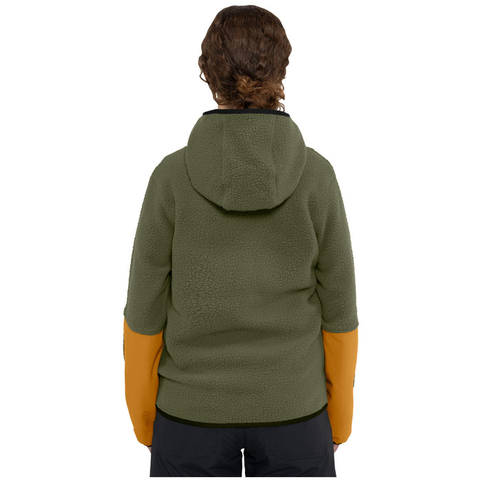 Armada Furtherance Fleece Jacket - Unisex Olive/Golden Brown