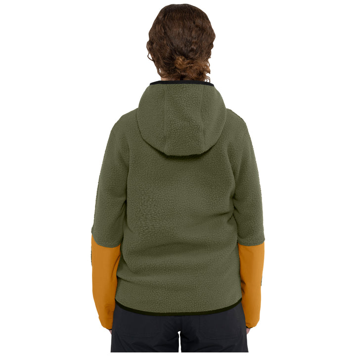 Armada Furtherance Fleece Jacket - Unisex Olive/Golden Brown