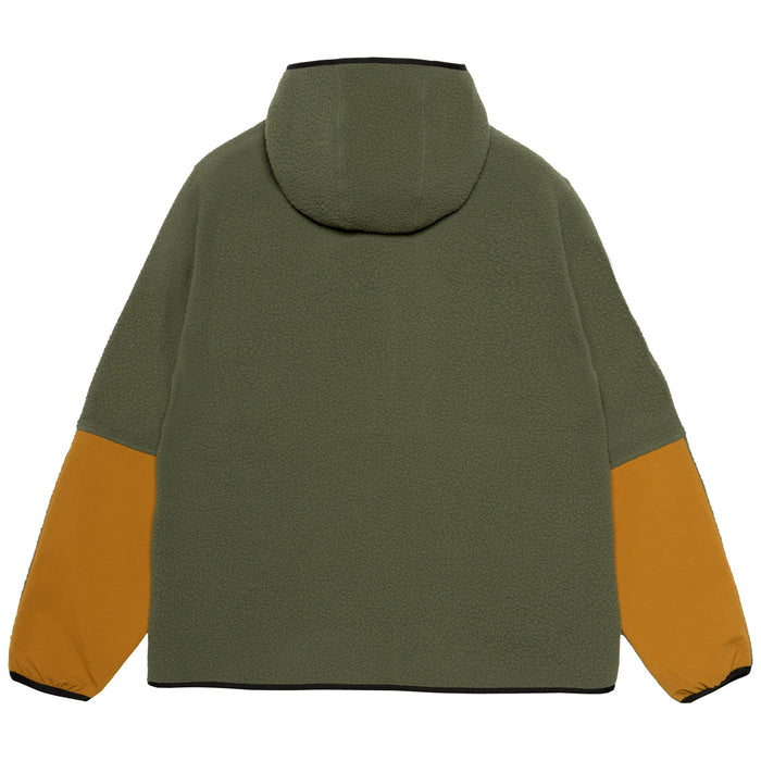Armada Furtherance Fleece Jacket - Unisex Olive/Golden Brown