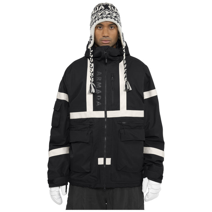 Armada BDog Jacket - Men's Black/Cream