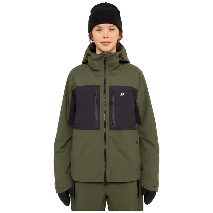 Armada Kata 2L Insulated Jacket - Women's Olive/Black