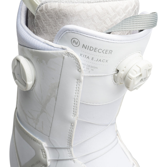 Nidecker Kita Snowboard Boots EJack White Camo