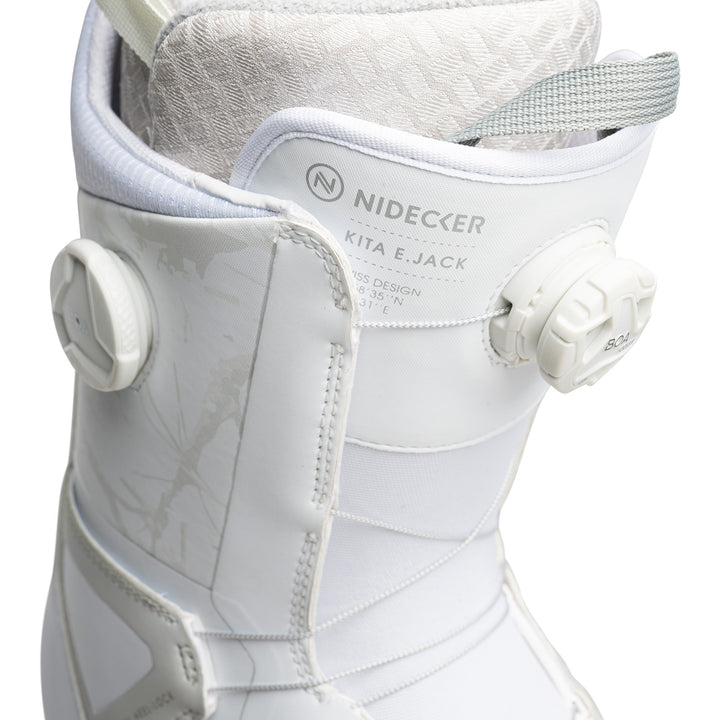 Nidecker Kita Snowboard Boots EJack White Camo