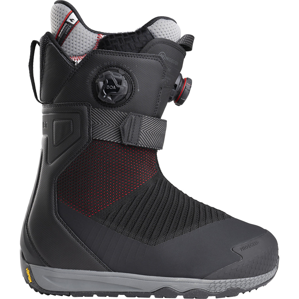 Nidecker Index Snowboard Boots Black