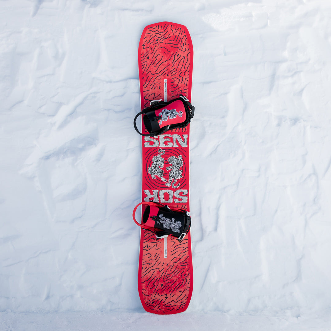 nidecker snowboard yes snowboard Mellow 2025 162CM one of our most beloved directional snowboards that harmoniously combines power and elegance in the Snow.Surf quiver Nidecker Elle Snowboard