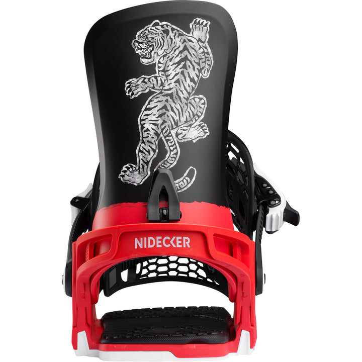 Nidecker Kaon Snowboard Bindings 2026 Red Tiger