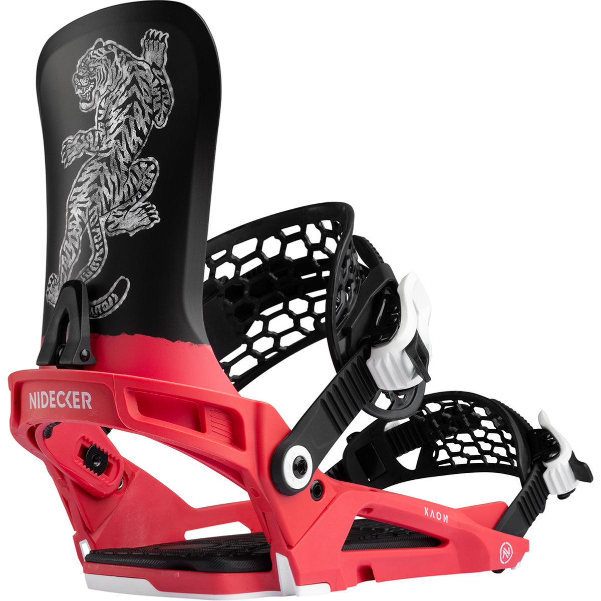 Nidecker Kaon Snowboard Bindings 2026 Red Tiger