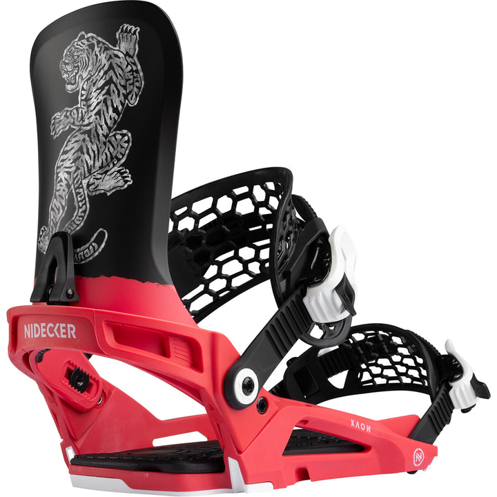 Nidecker Kaon Snowboard Bindings 2026 Red Tiger