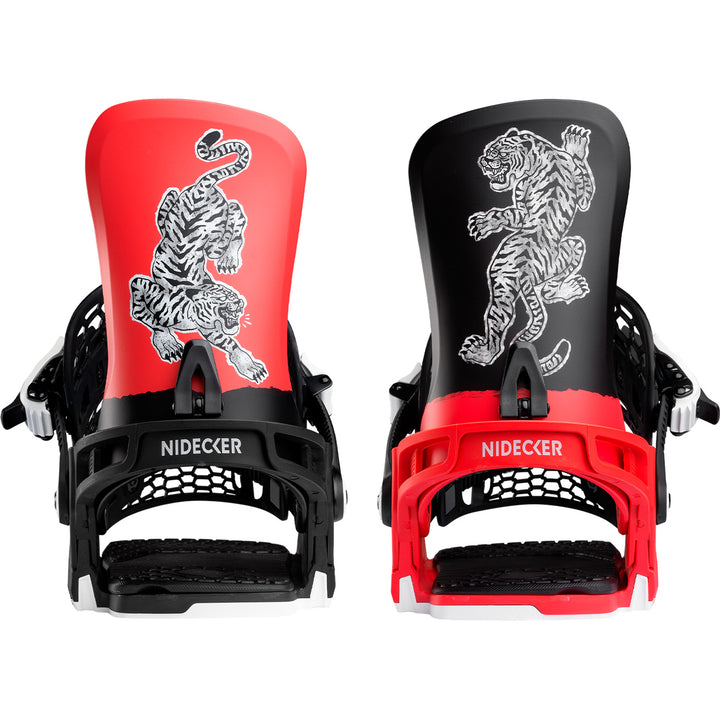 Nidecker Kaon Snowboard Bindings 2026 Red Tiger