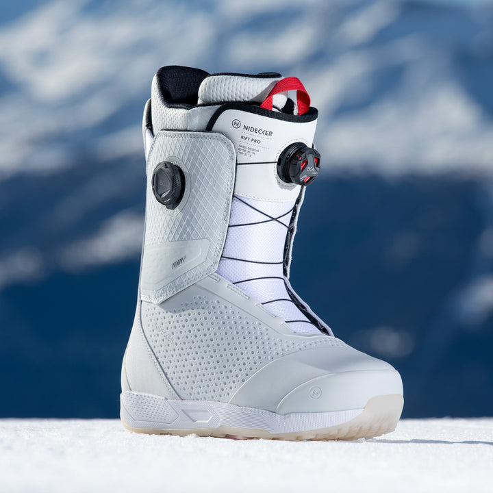 Nidecker Rift Pro Snowboard Boots 2026 White