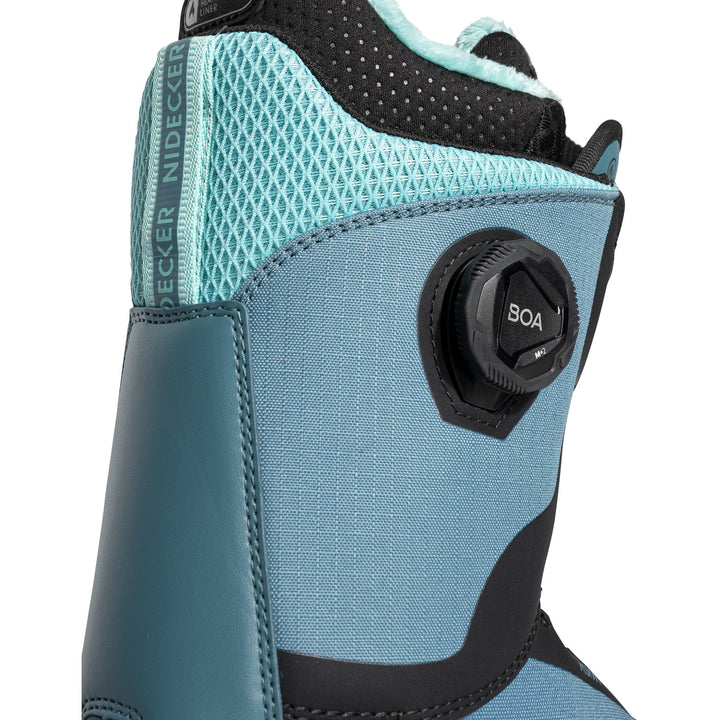 Nidecker Rift Snowboard Boots - Women's 2026 Aqua Blue
