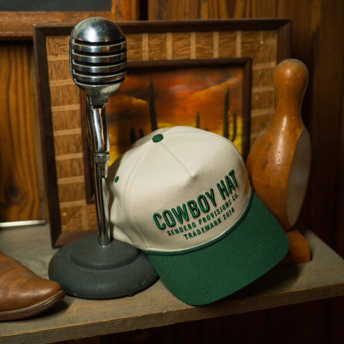 Sendero Provisions Co. Cowboy Hat Cream/Green