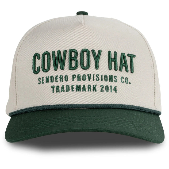 Sendero Provisions Co. Cowboy Hat Cream/Green