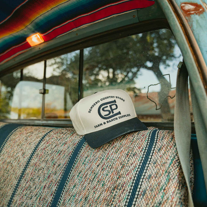 Sendero Provisions Co. Ranch Supplies Hat Cream/Navy