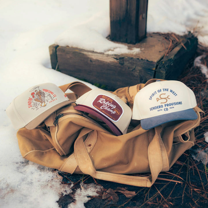 Sendero Provisions Co. S Bar PC Hat White/Navy