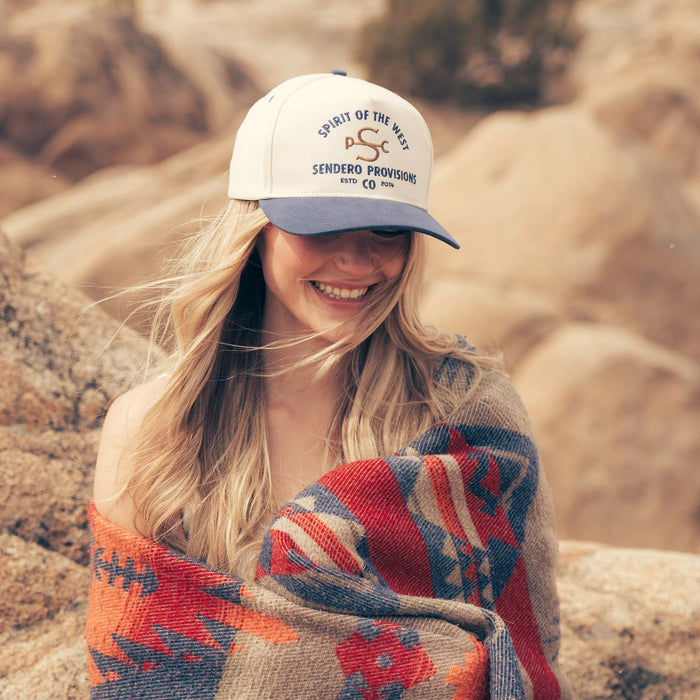 Sendero Provisions Co. S Bar PC Hat White/Navy