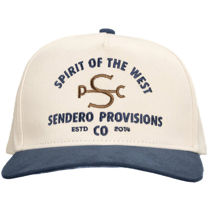 Sendero Provisions Co. S Bar PC Hat White/Navy